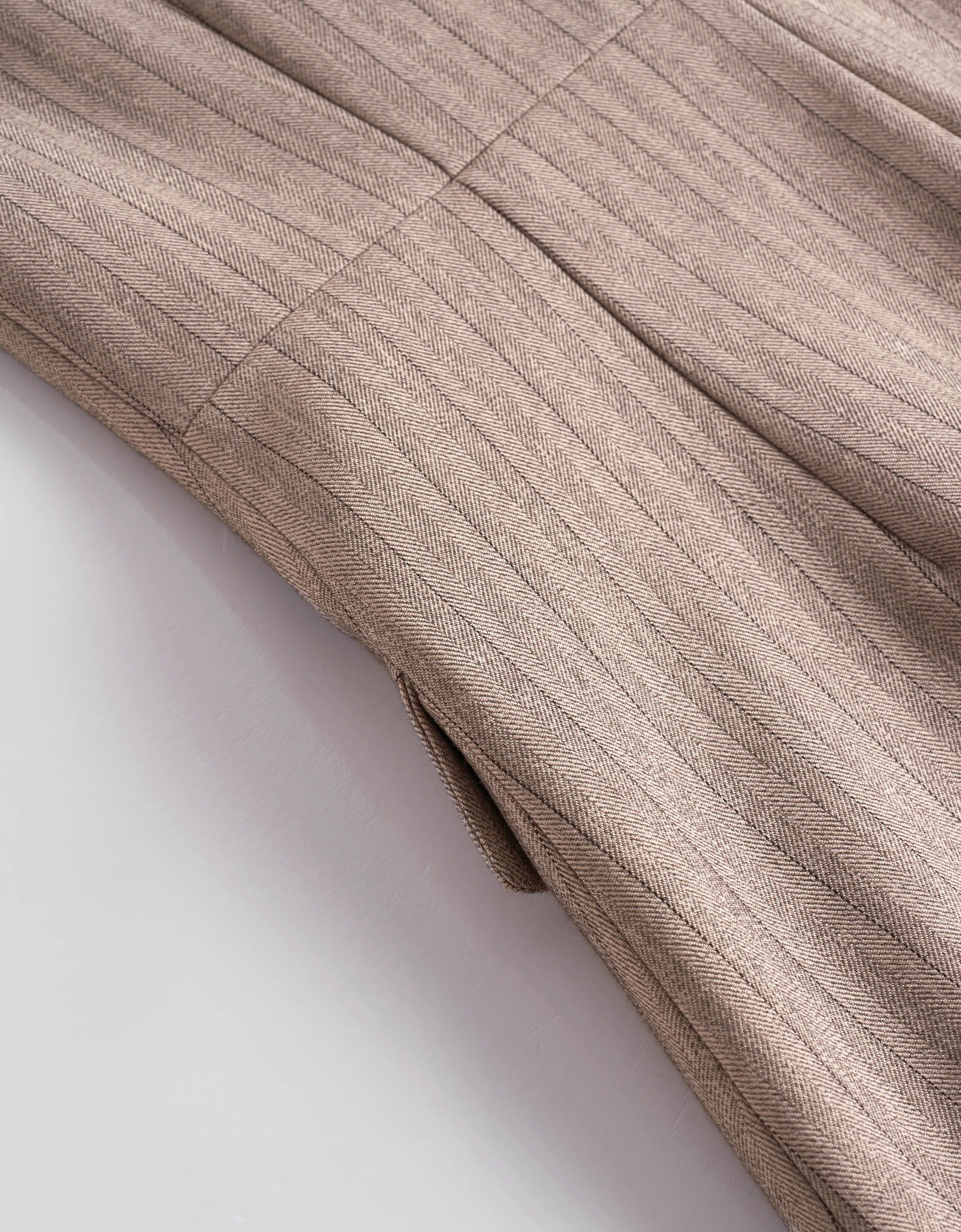 Sleeveless Textured Stripe Dress - Image 15