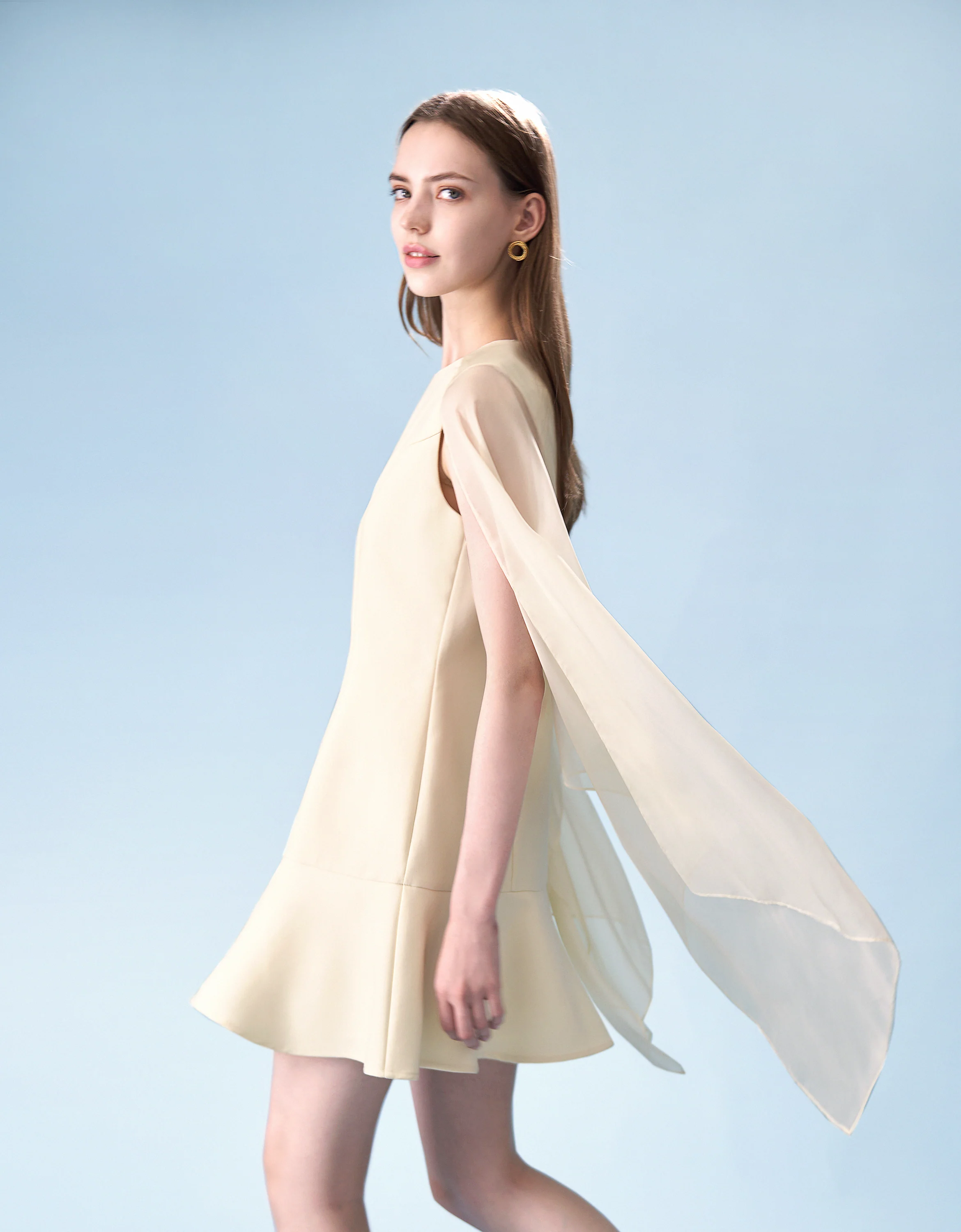 Sleeveless Tulle Two-way Dress - Image 22