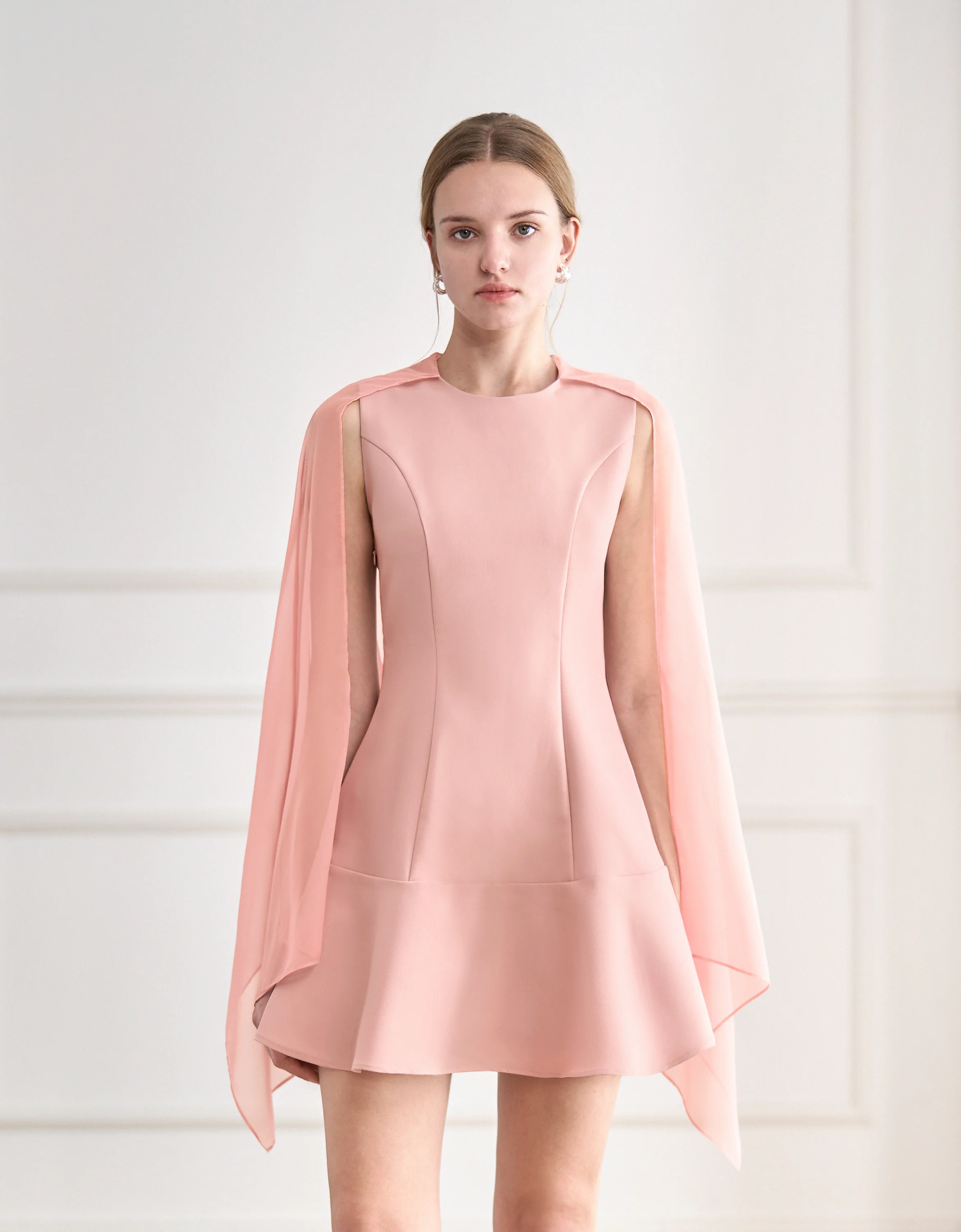 Sleeveless Tulle Two-way Dress - Image 30