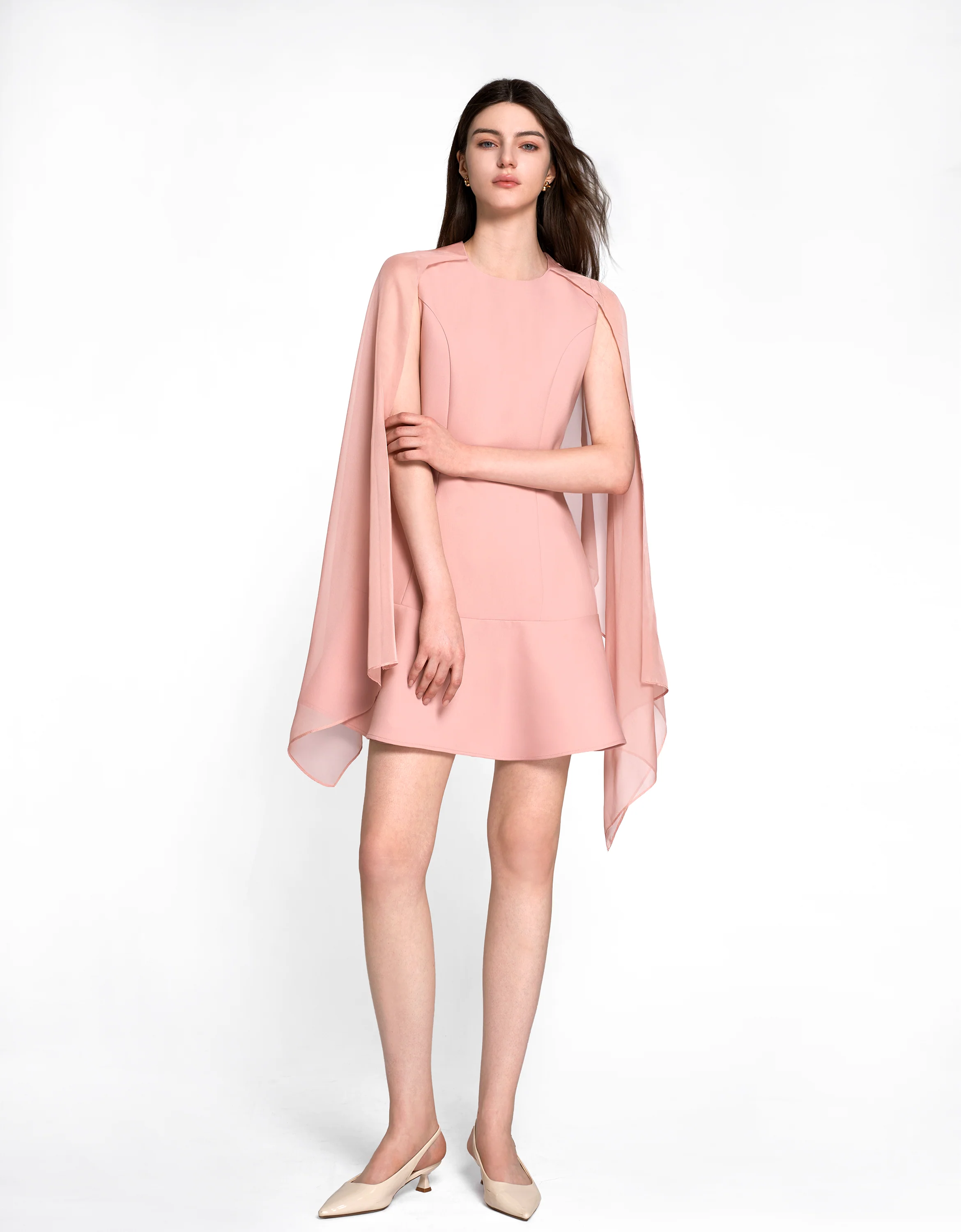 Sleeveless Tulle Two-way Dress - Image 35