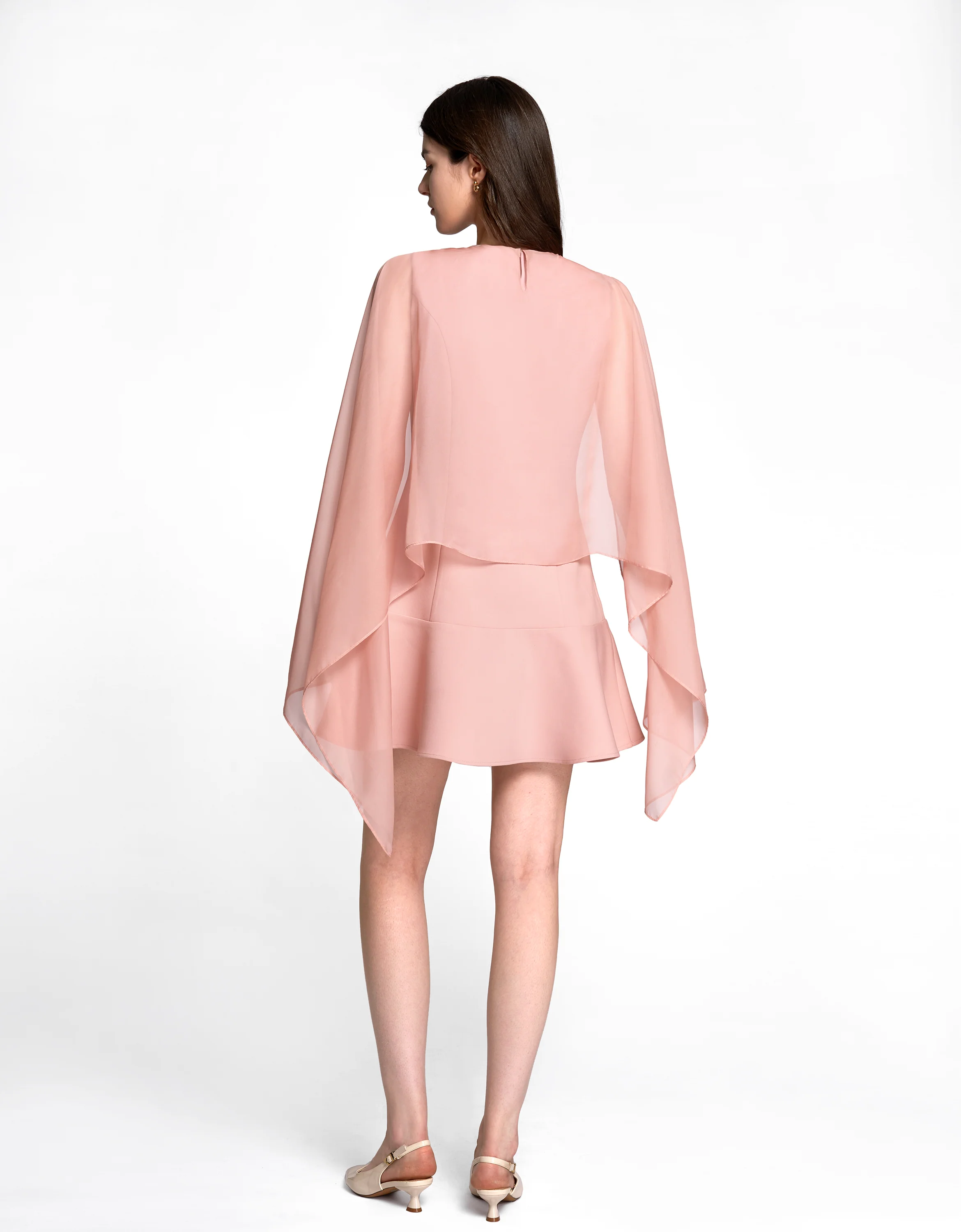 Sleeveless Tulle Two-way Dress - Image 38
