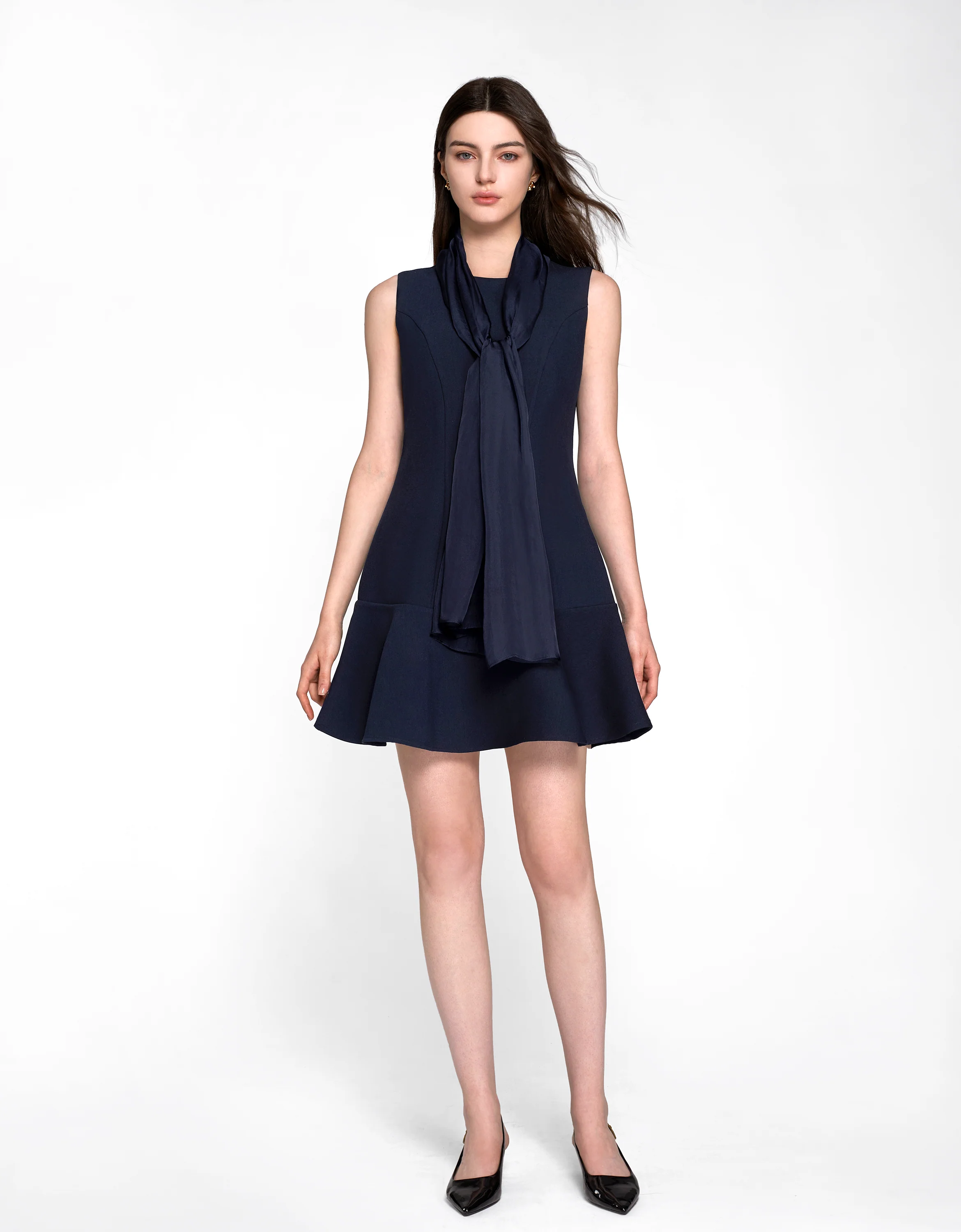Sleeveless Tulle Two-way Dress - Image 50