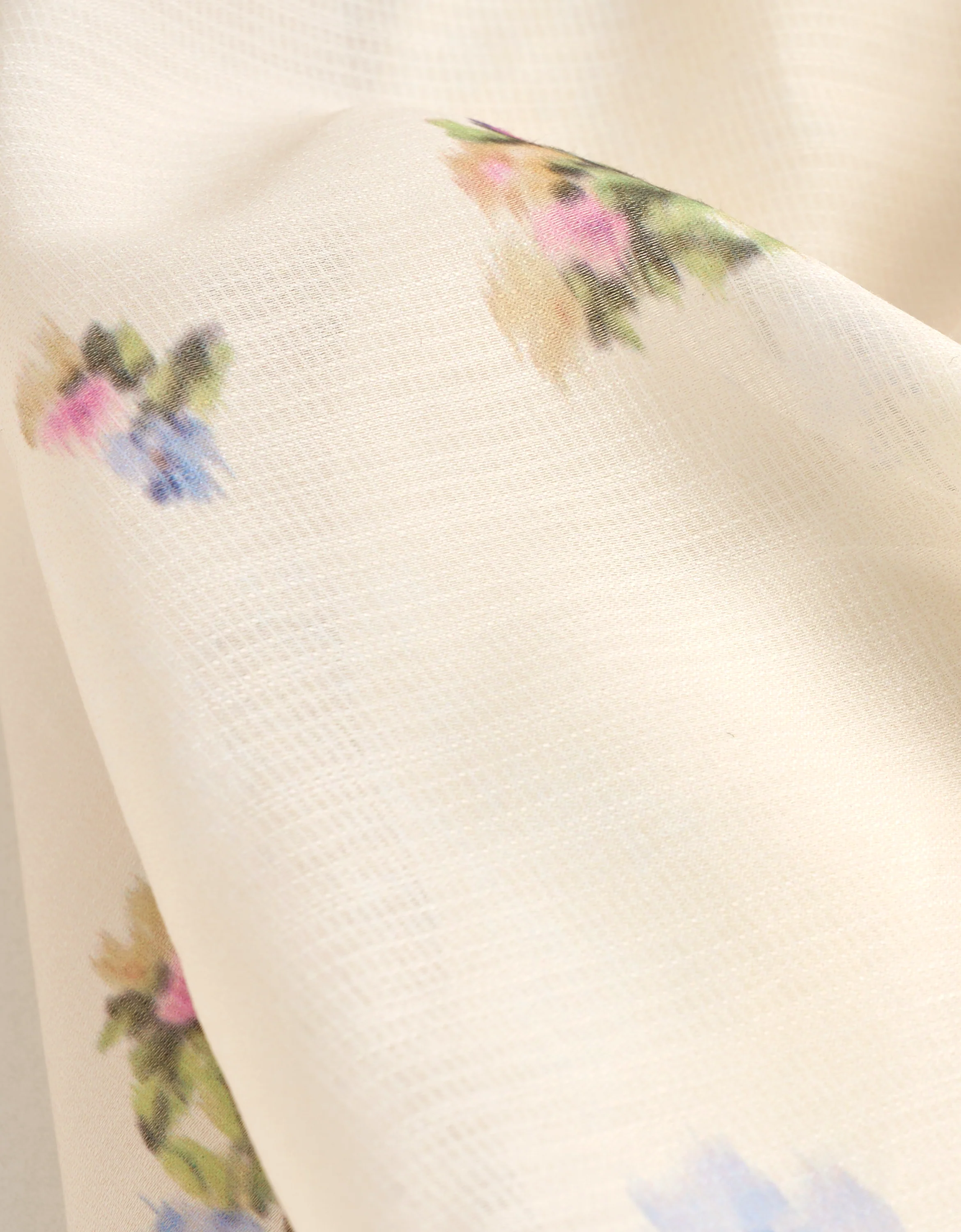 Stand Collar Floral Print Sleeveless Dress - Image 7