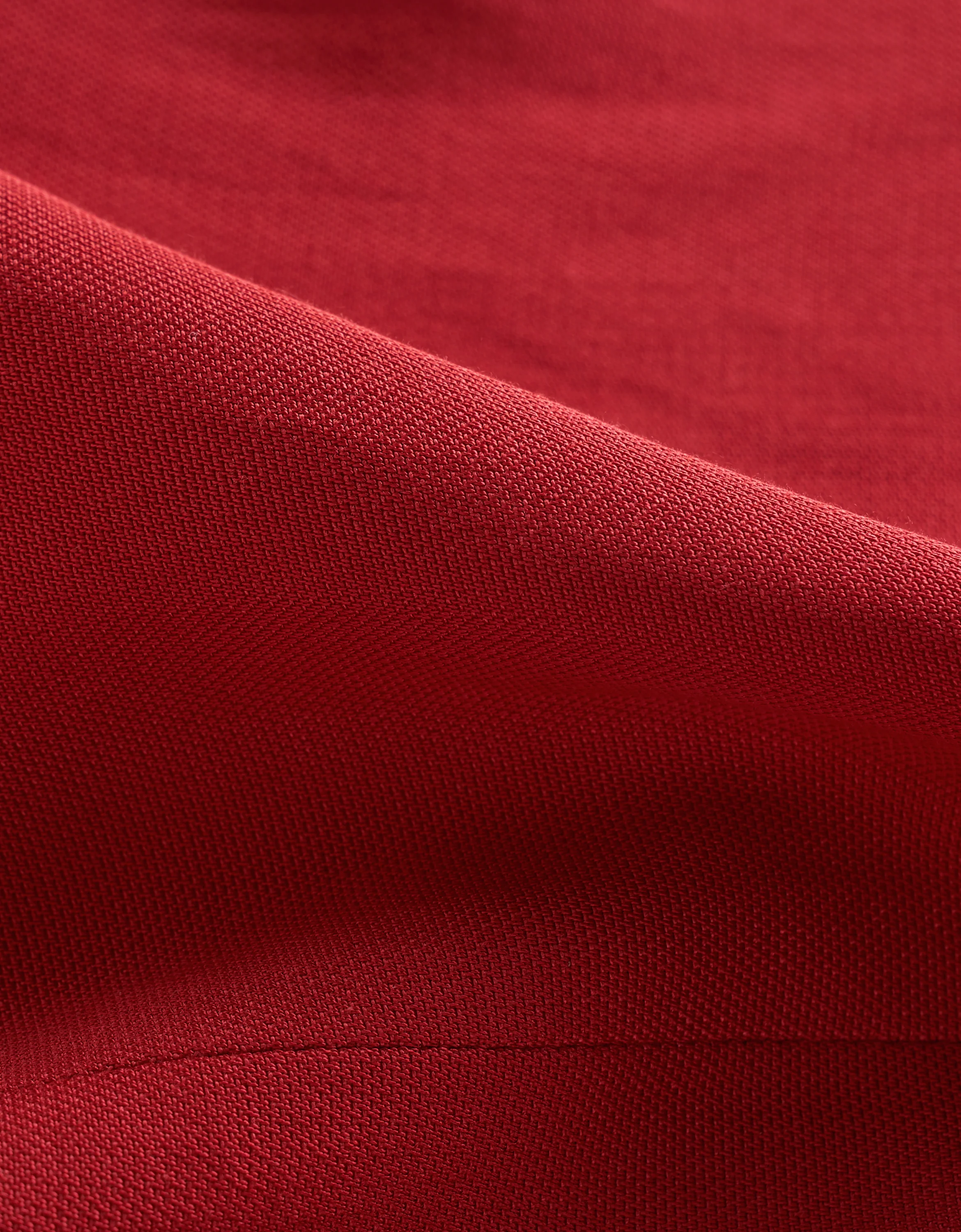 Tencel-linen Mandarin Collar Short Sleeve Top - Image 7