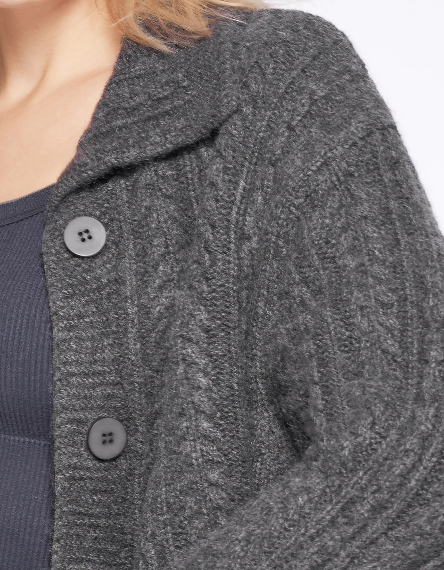 Textured Knit Cardigan - Image 14