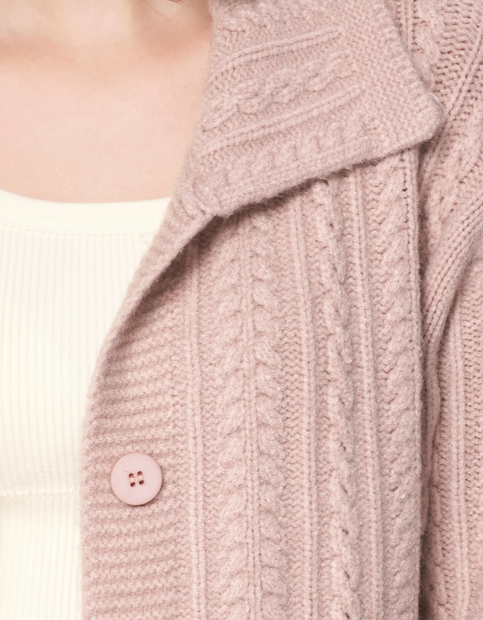 Textured Knit Cardigan - Image 4