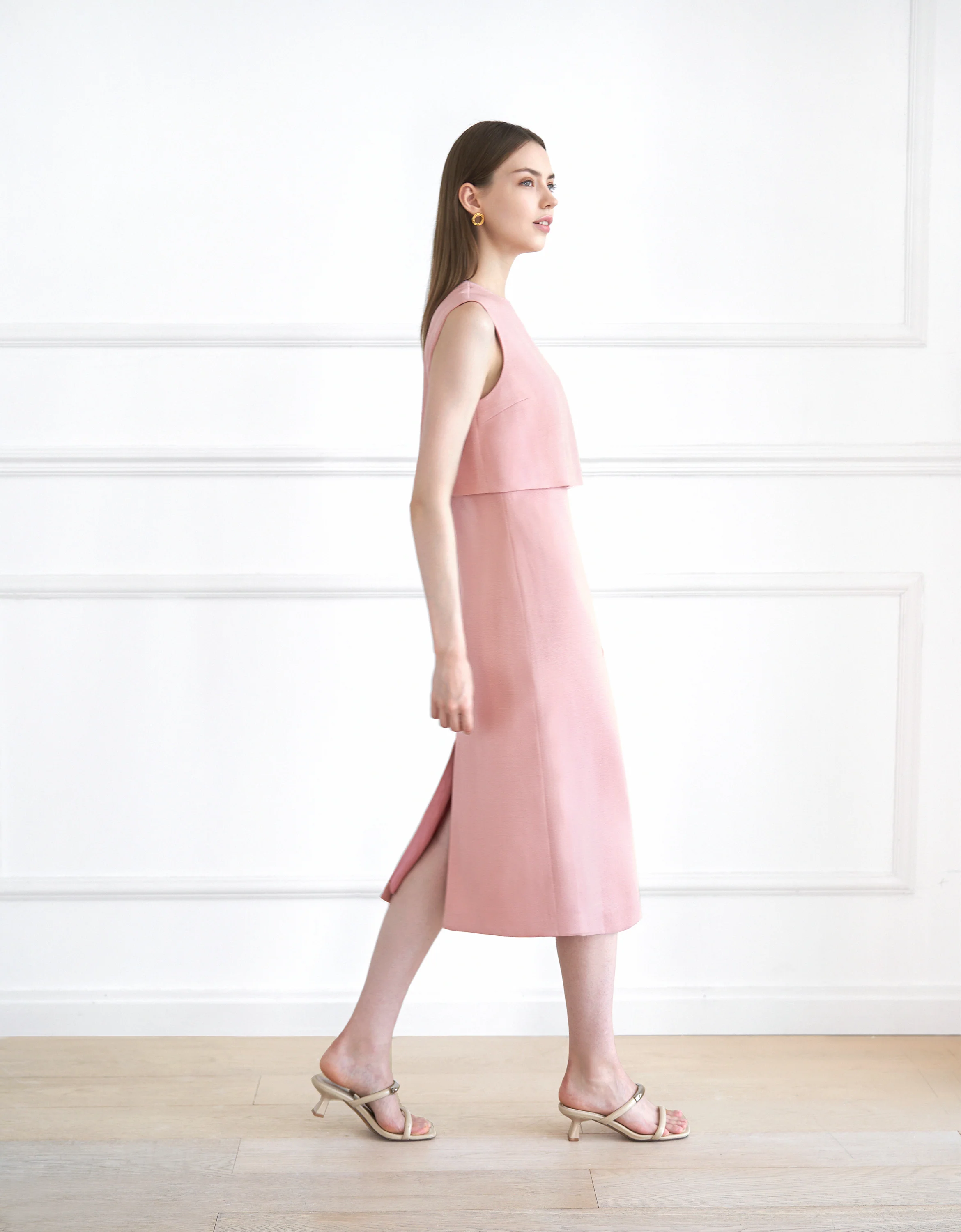 Textured Midi Dress - Image 10