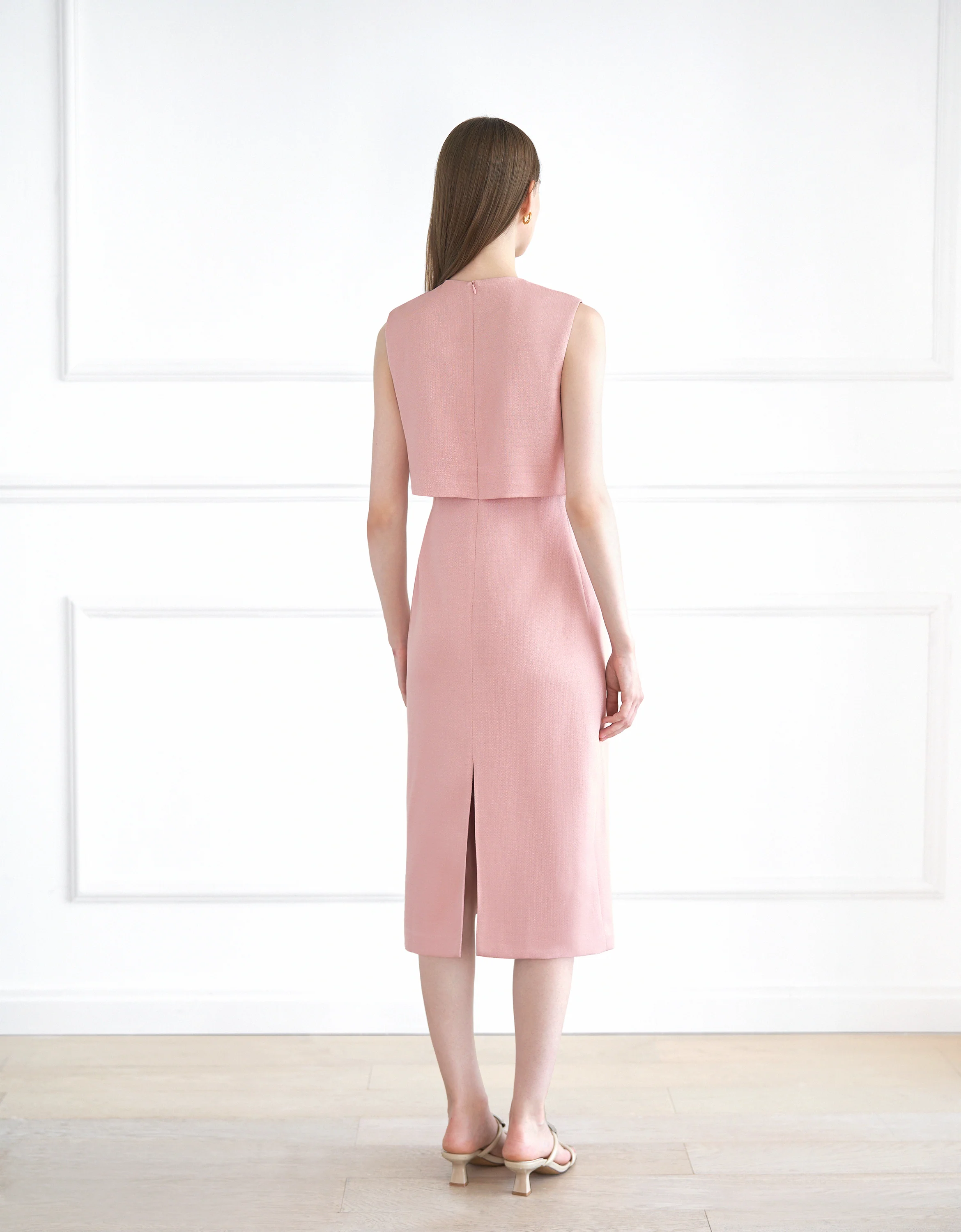Textured Midi Dress - Image 12
