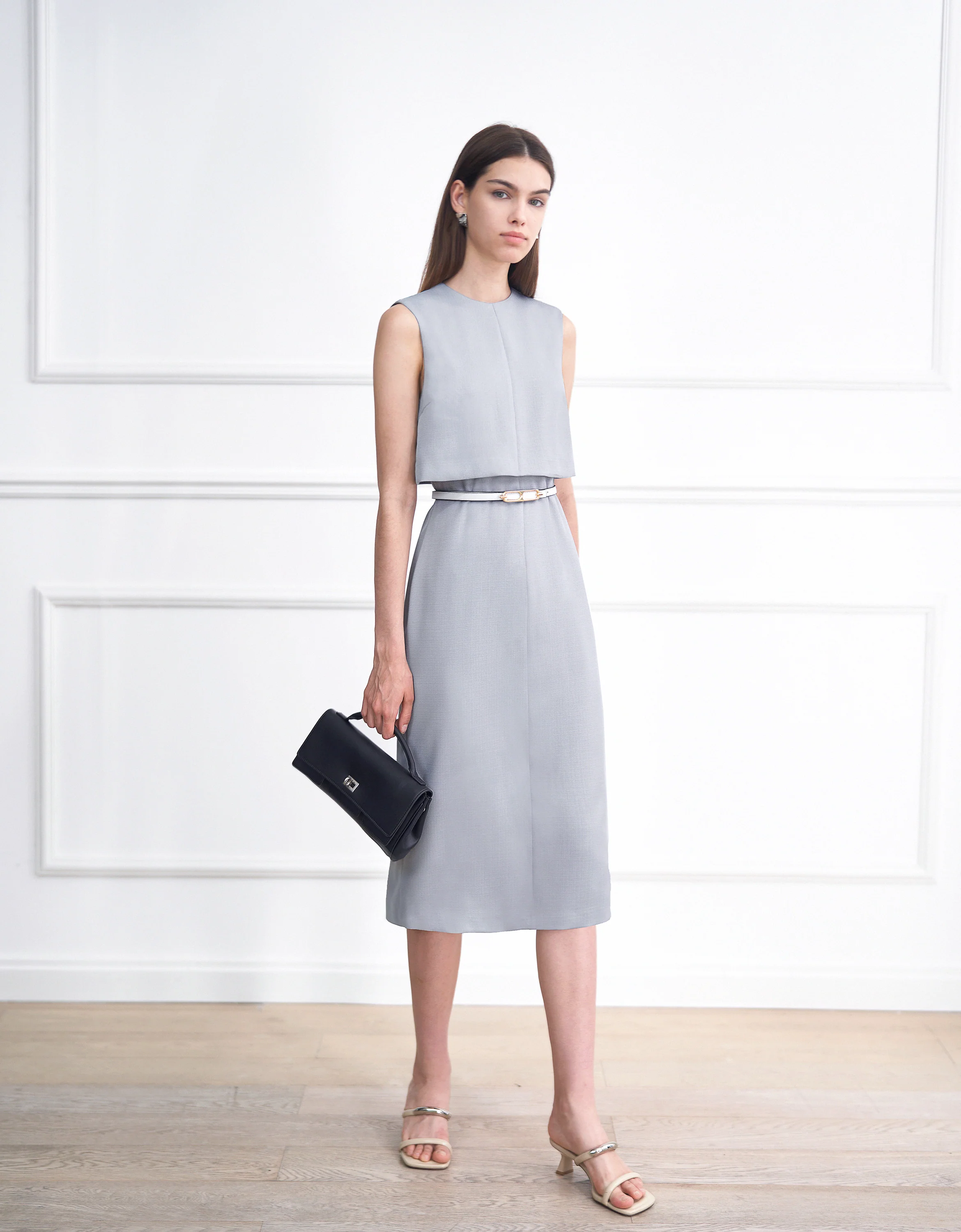 Textured Midi Dress - Image 18