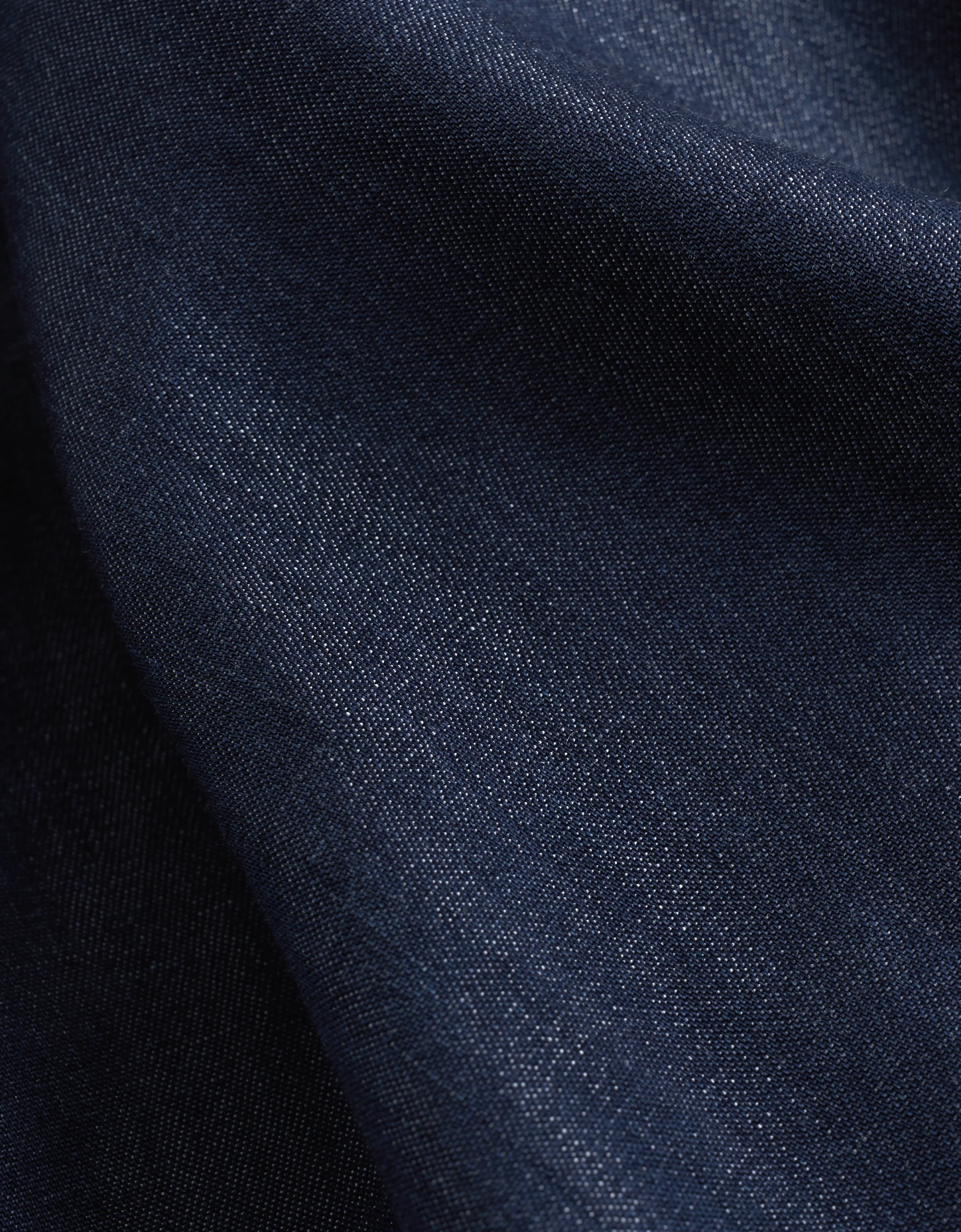 Tie Back Sleeveless Tencel Denim Dress - Image 8