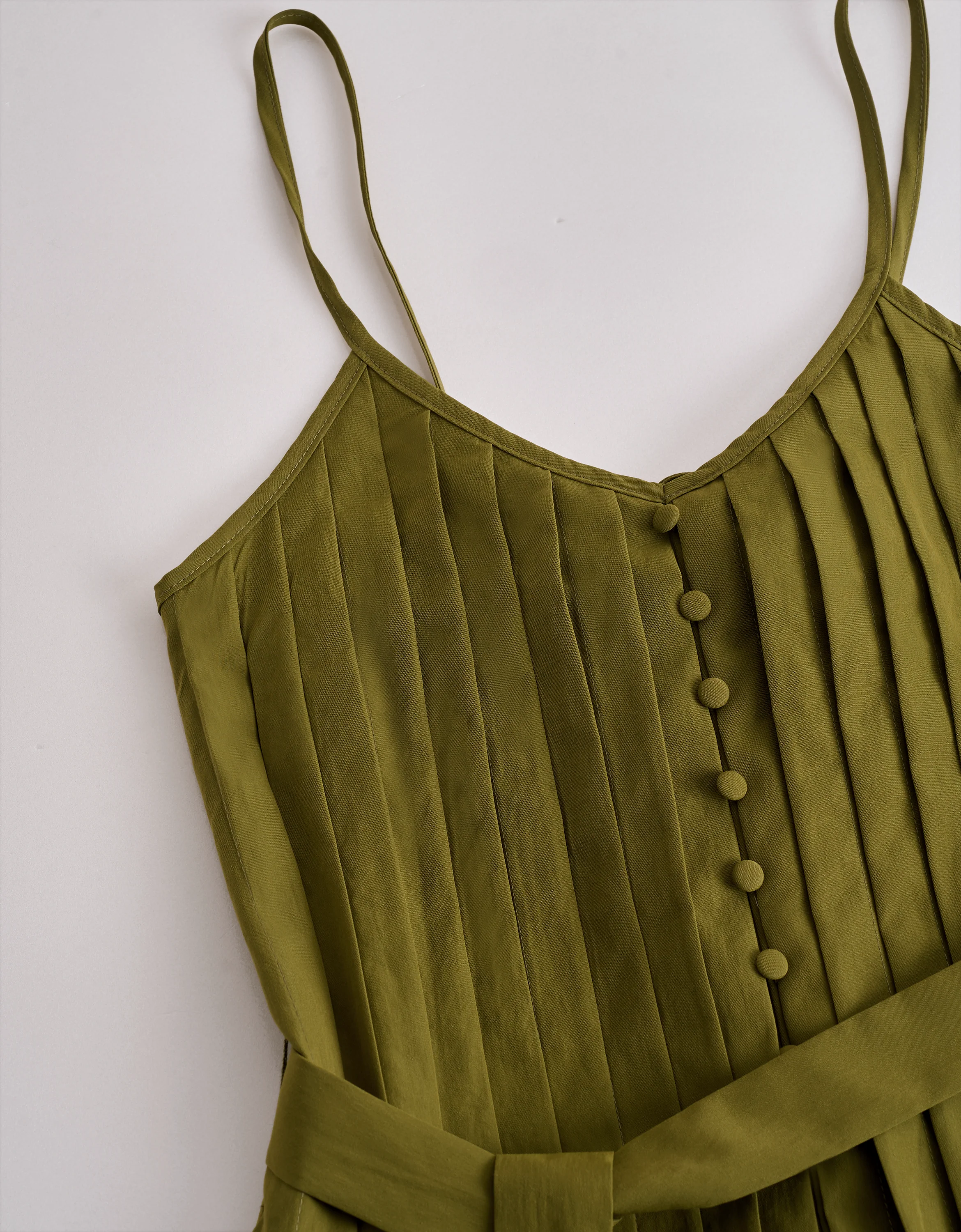 Tie Back Strap Pleated Jumpsuit - Image 6