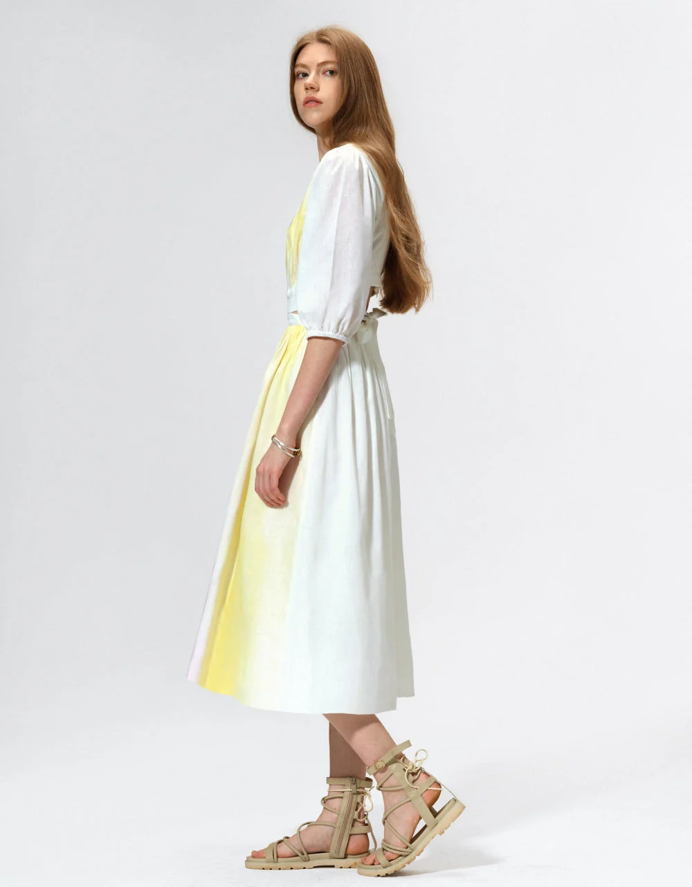 Tie Dye Cutout Dress - Image 4