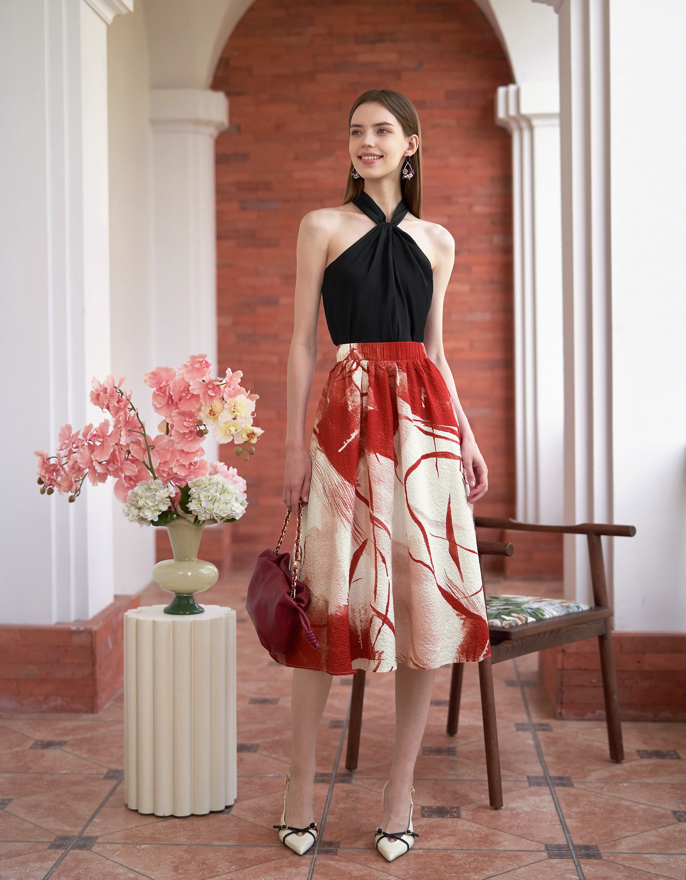 Twist Halterneck Top - Image 4