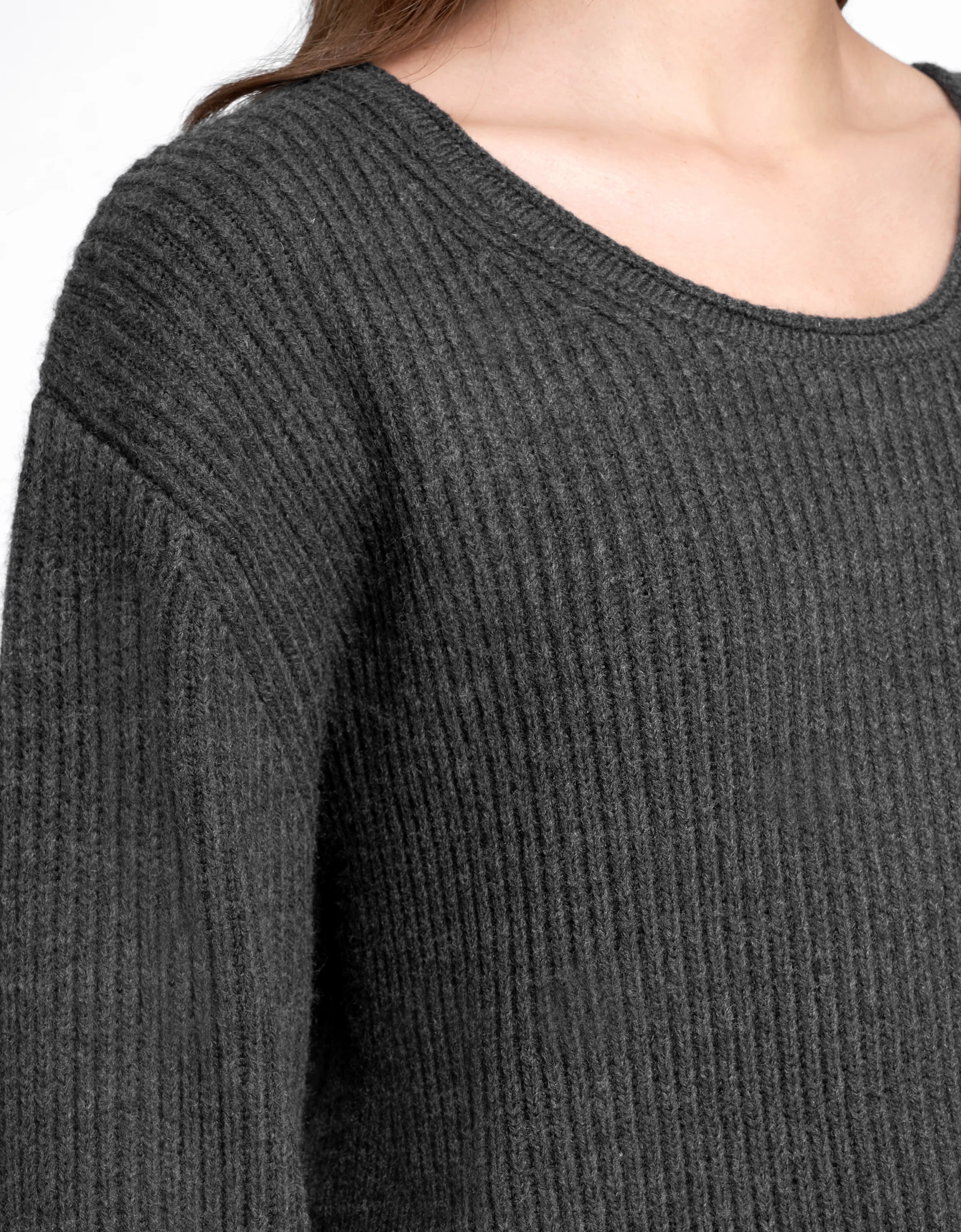 Two-piece Oversized Sweater & Pleated Dress Set - Image 14