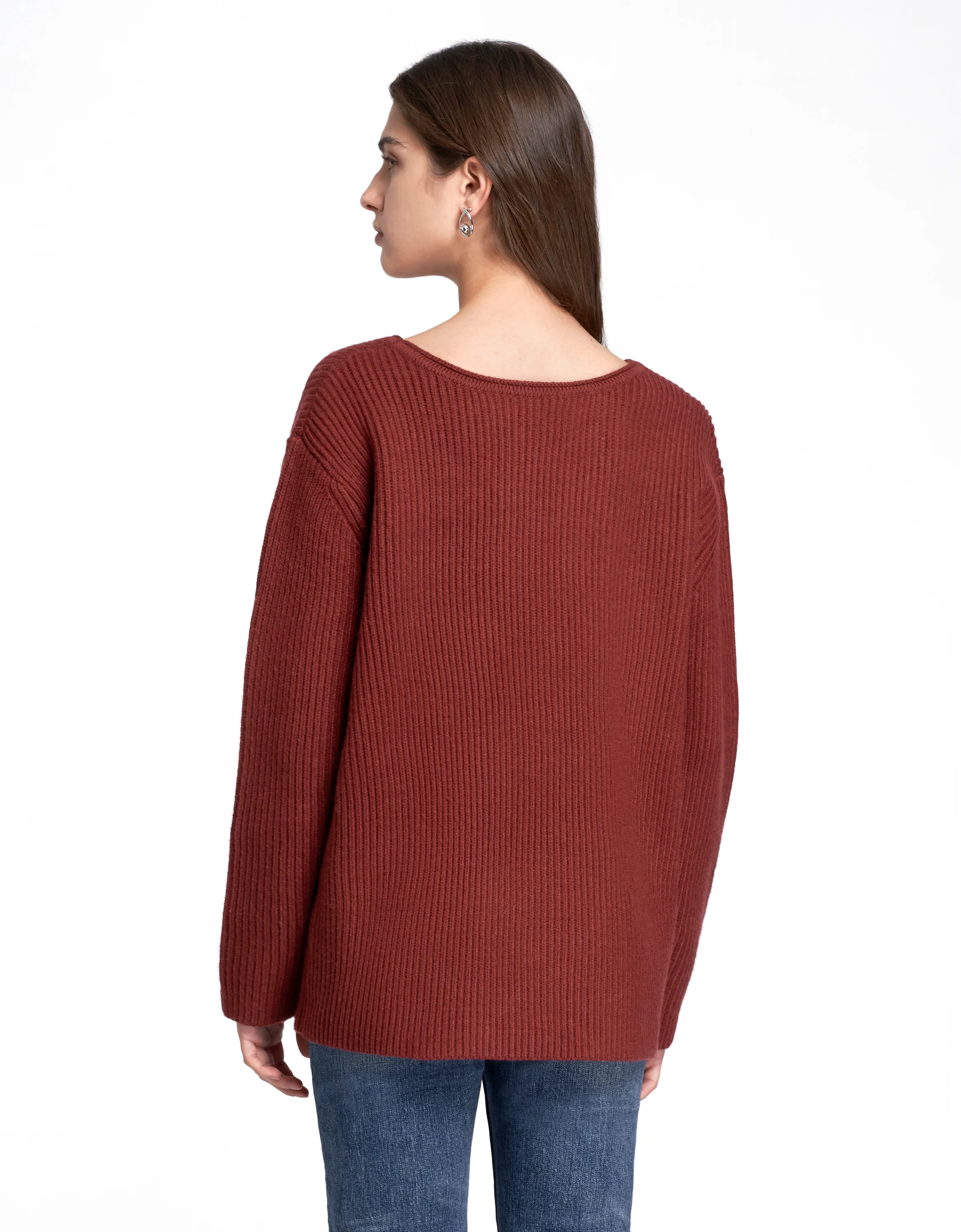 Two-piece Oversized Sweater & Pleated Dress Set - Image 6
