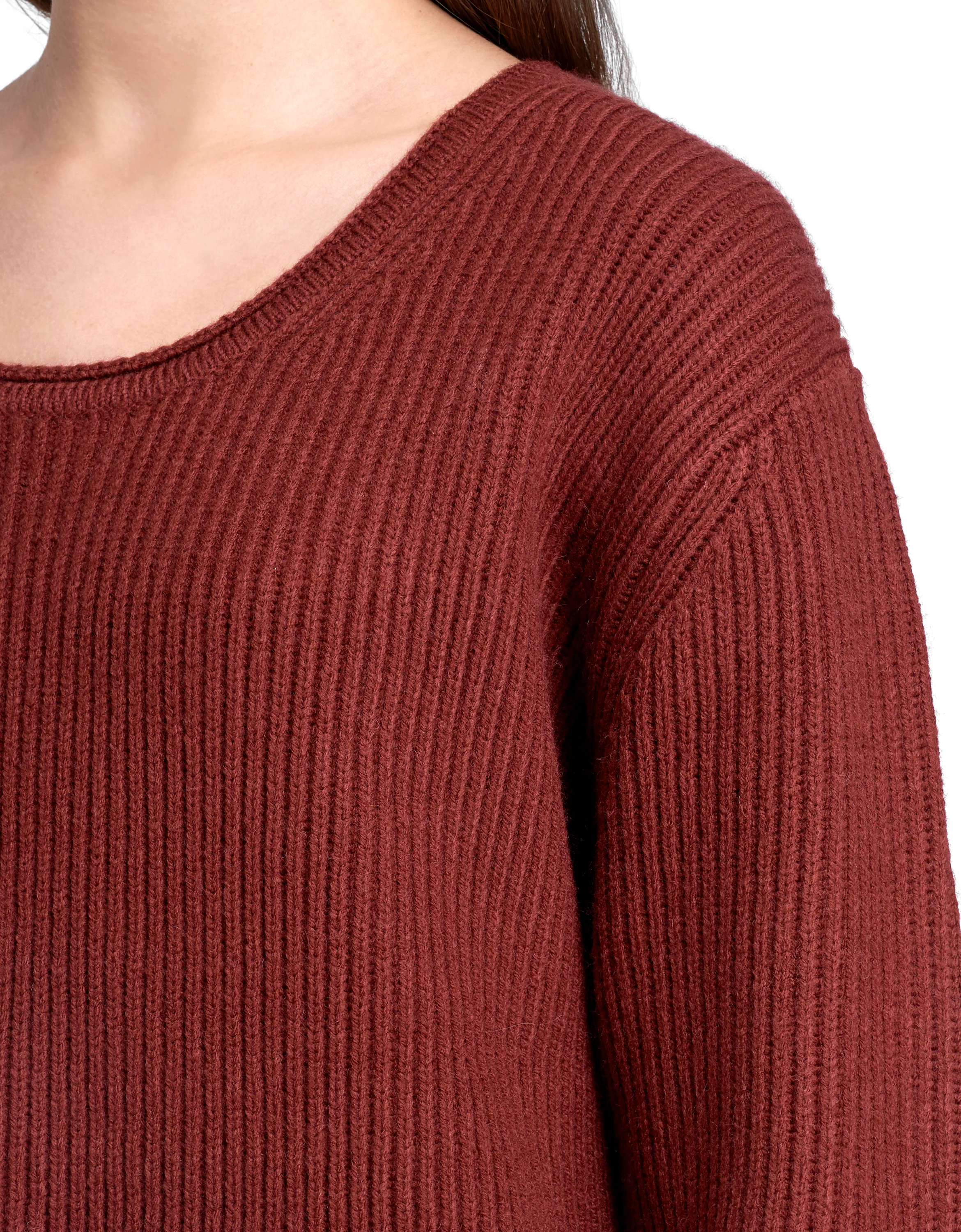 Two-piece Oversized Sweater & Pleated Dress Set - Image 7