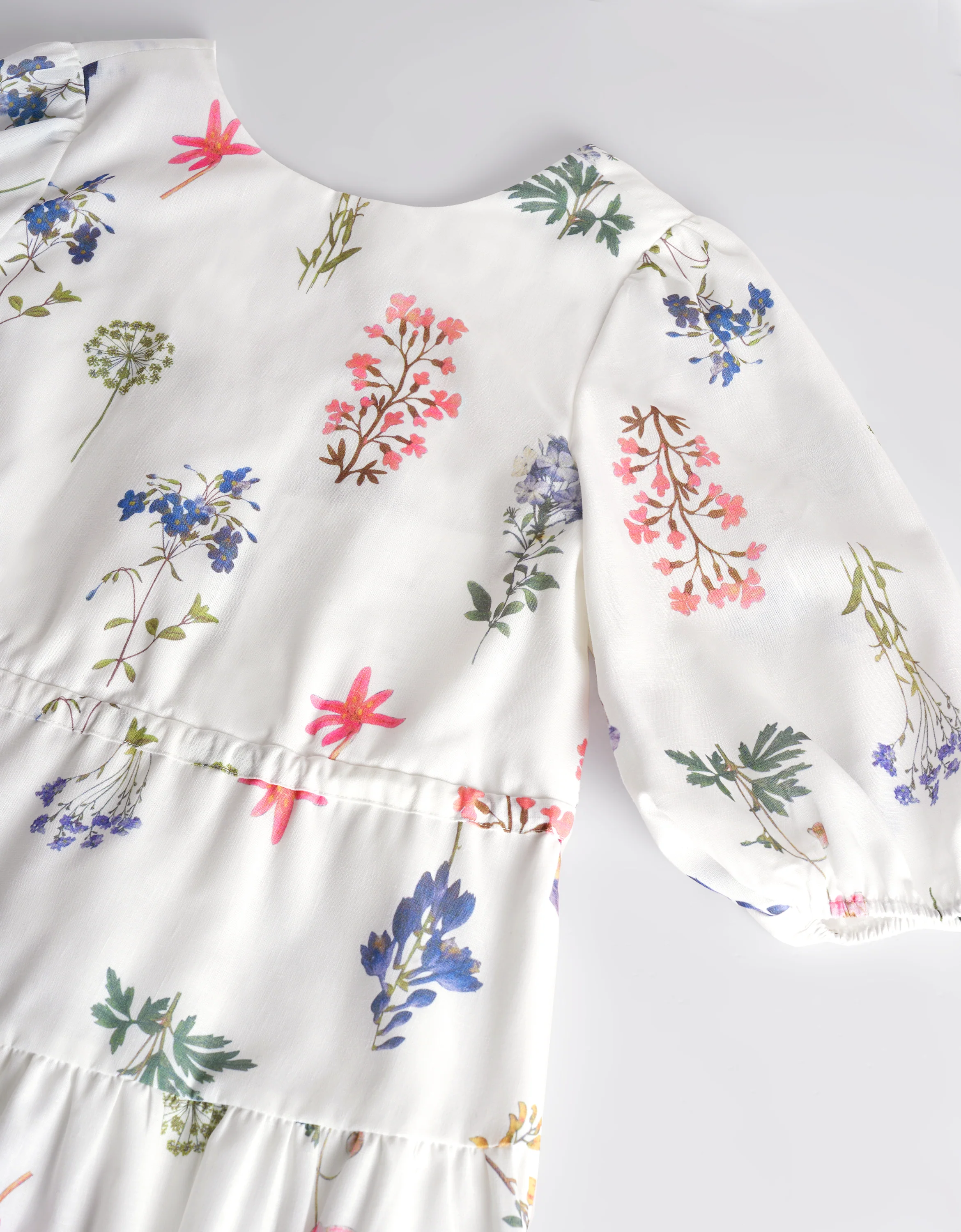 Two-way Floral Print Dress - Image 10