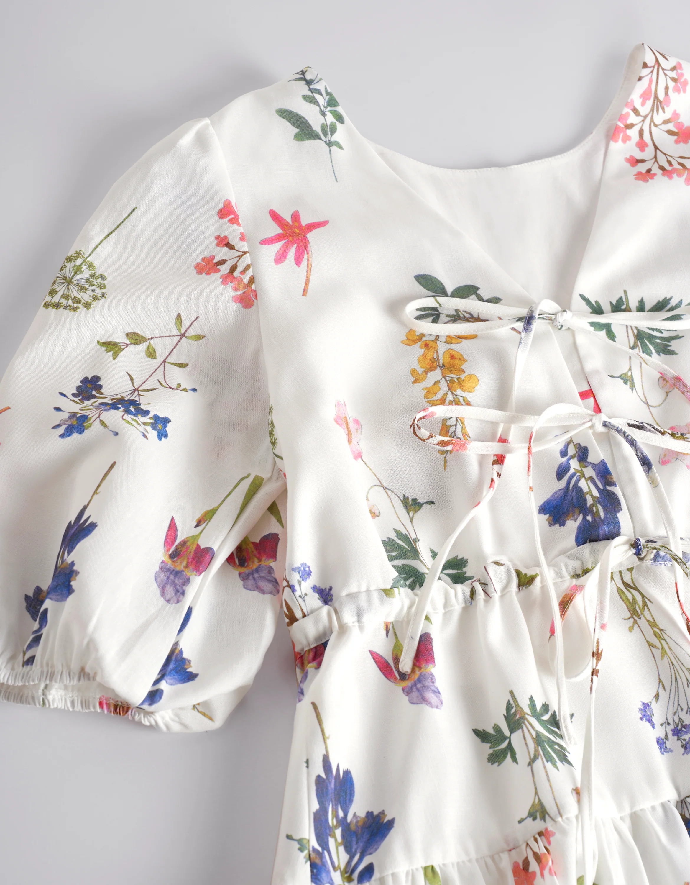 Two-way Floral Print Dress - Image 7
