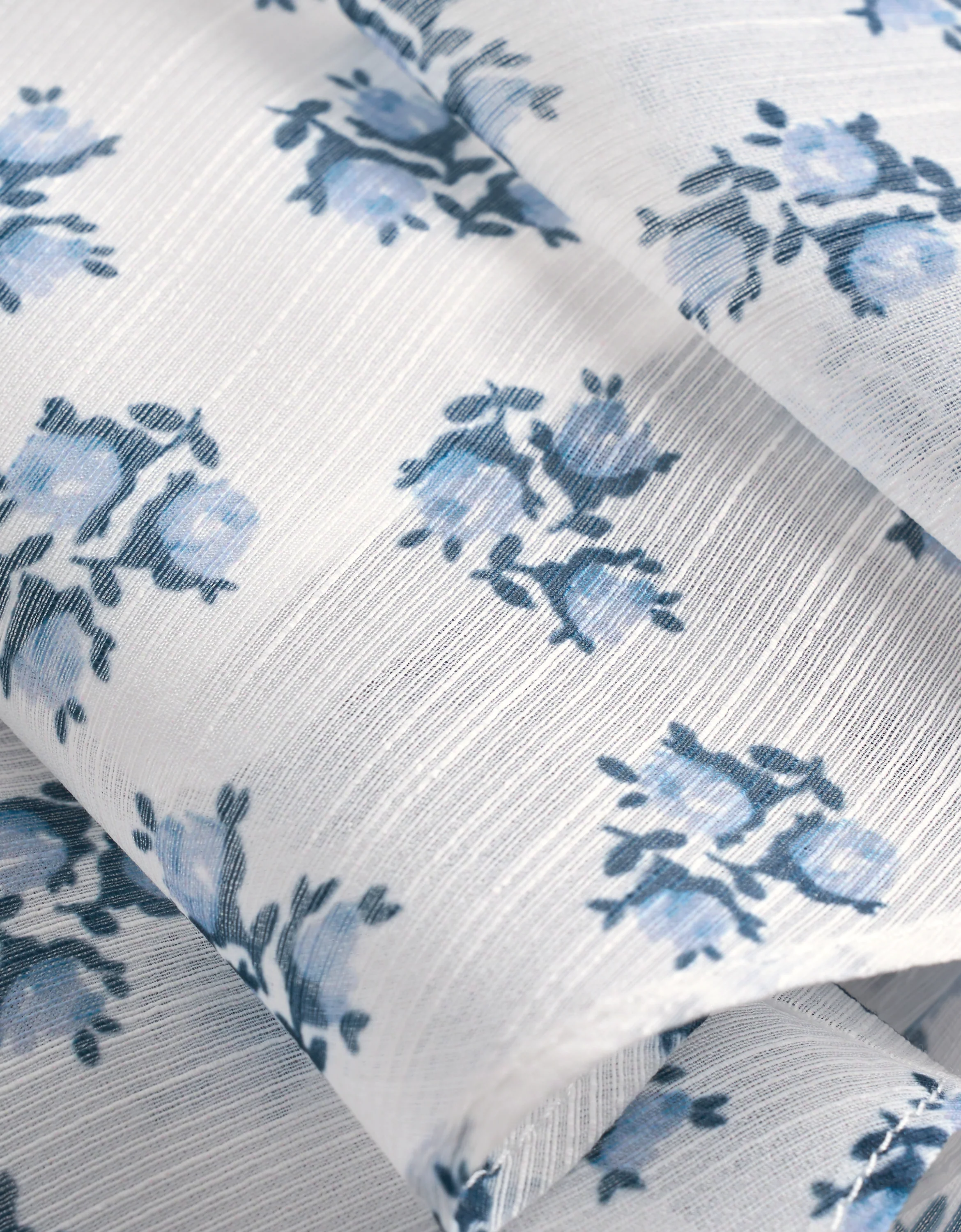 Waist Tie Floral Print Short Sleeve Shirt Dress - Image 7