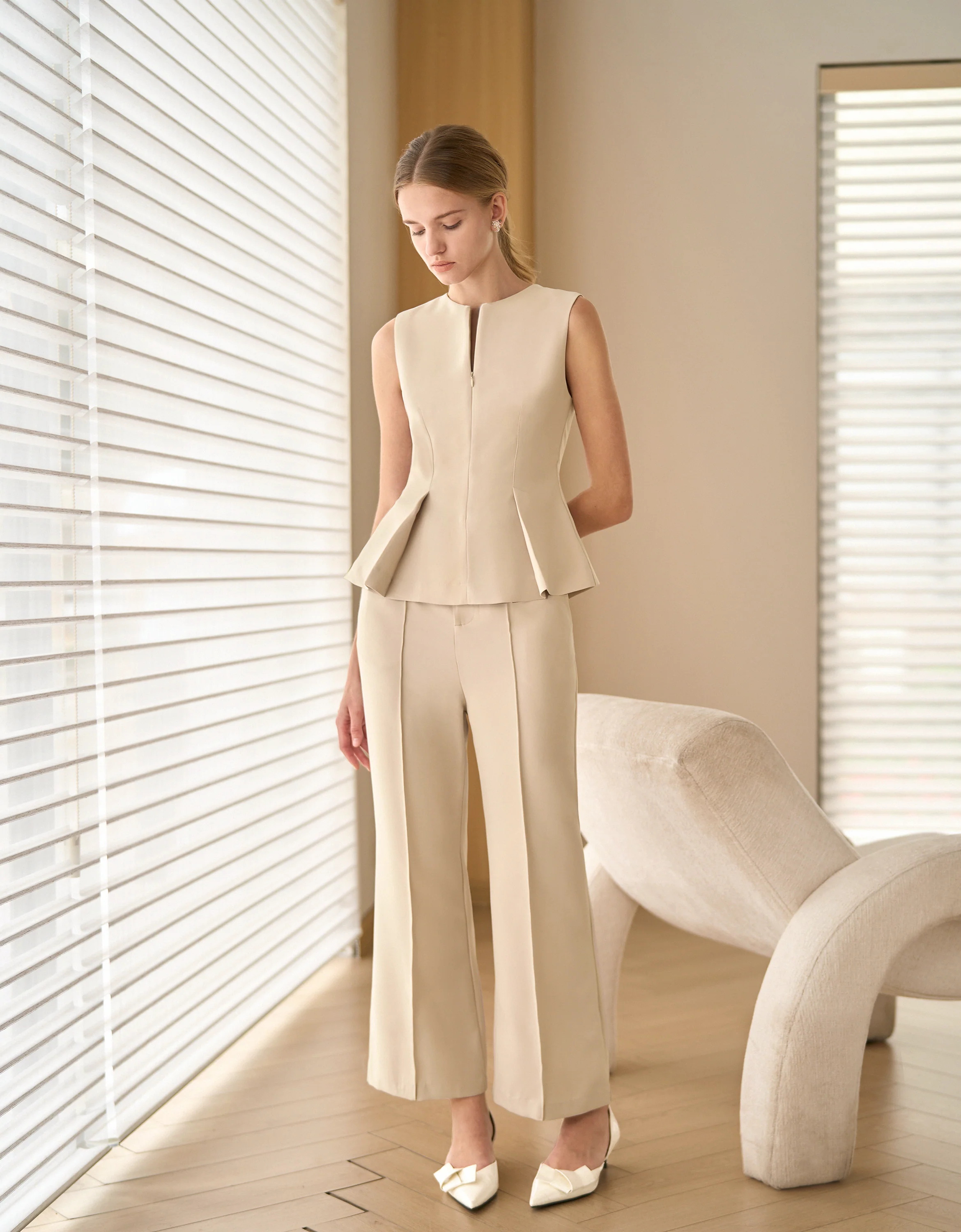 Wide-leg Trousers - Image 3