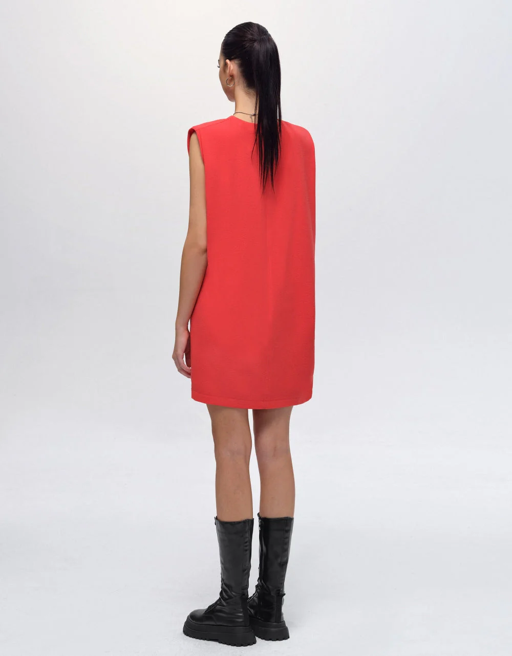 Wide Shoulder Dress - Image 8