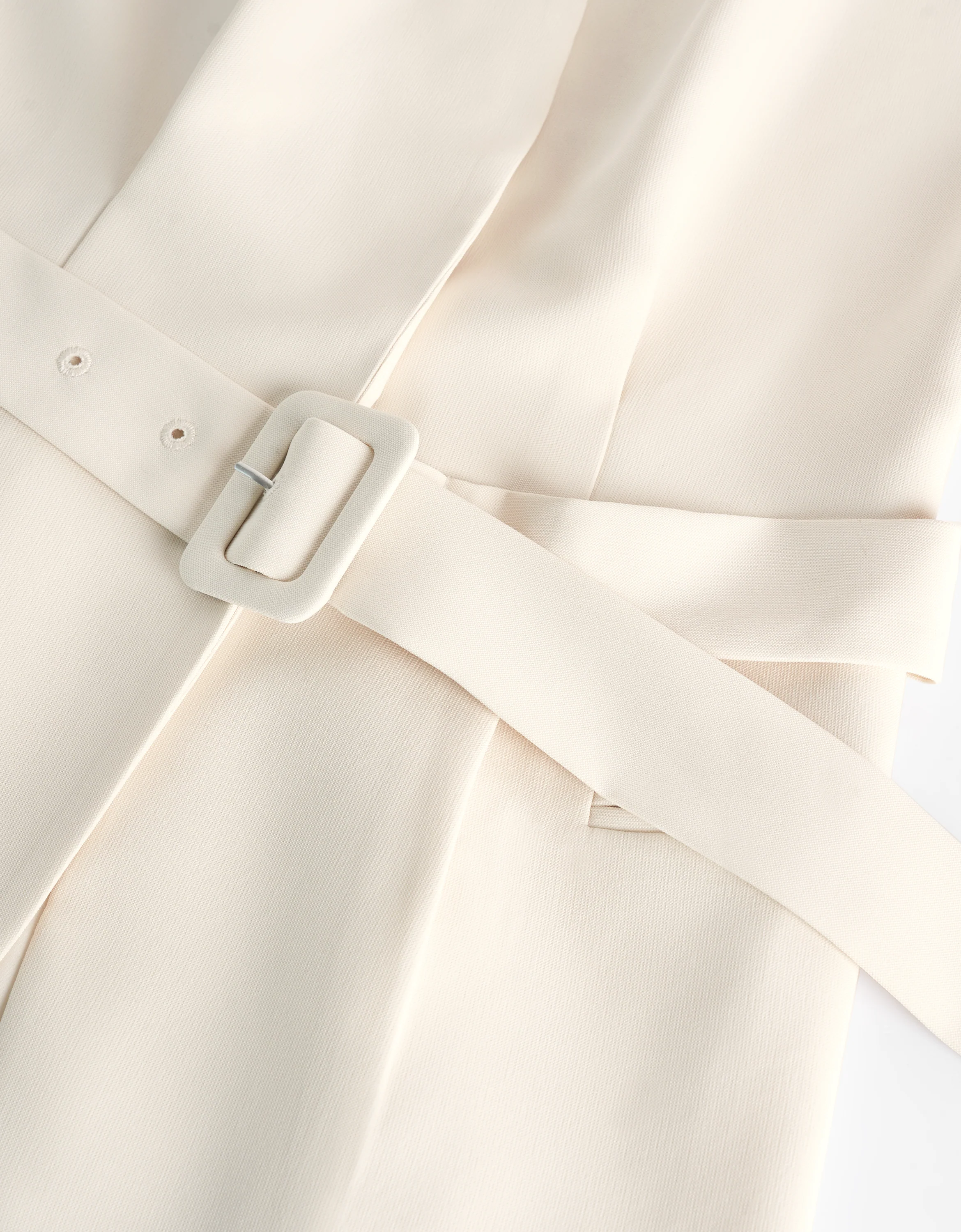 Wide Shoulder Pleated Suit Vest - Image 23