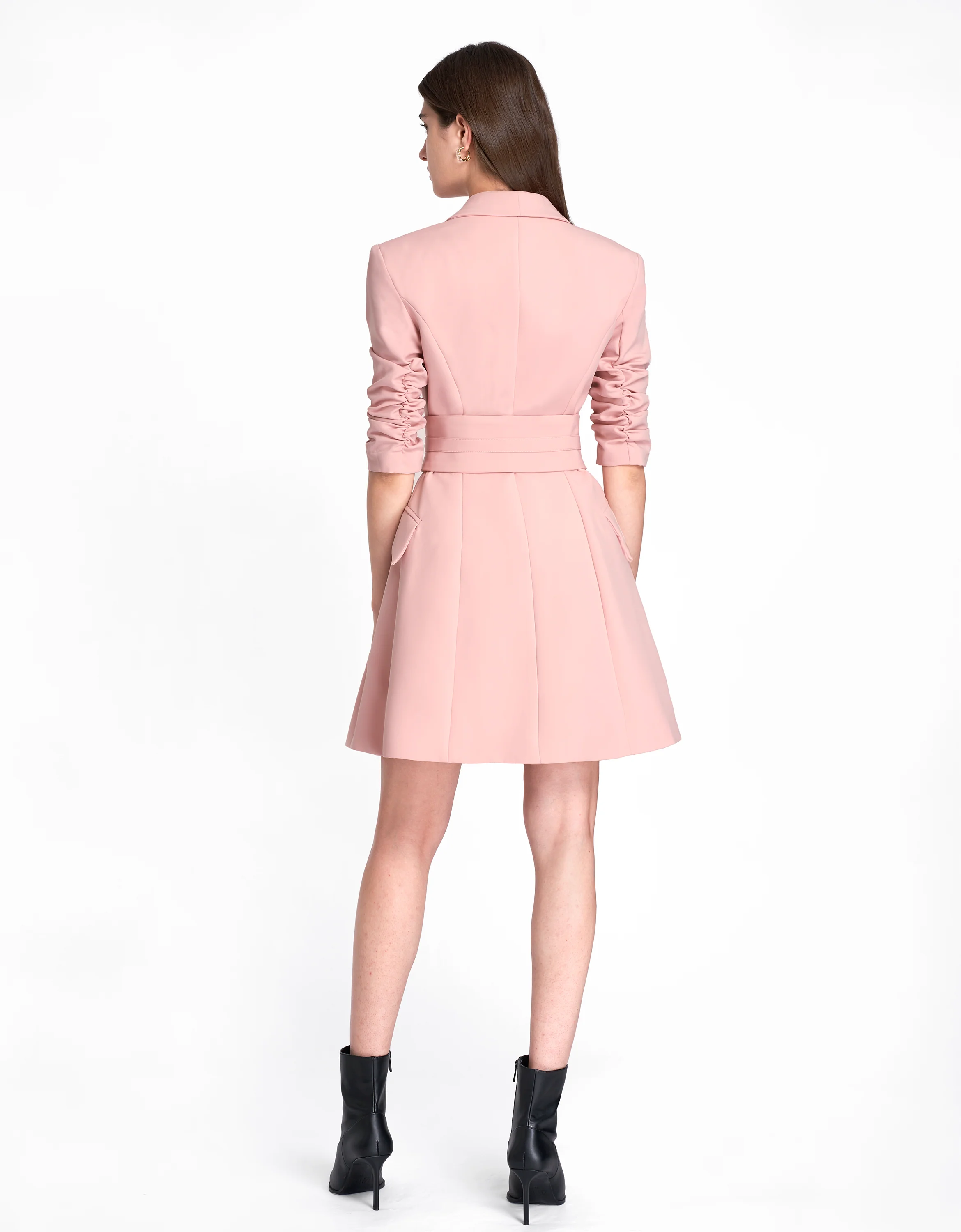 Wide Waistband Suit Dress - Image 7