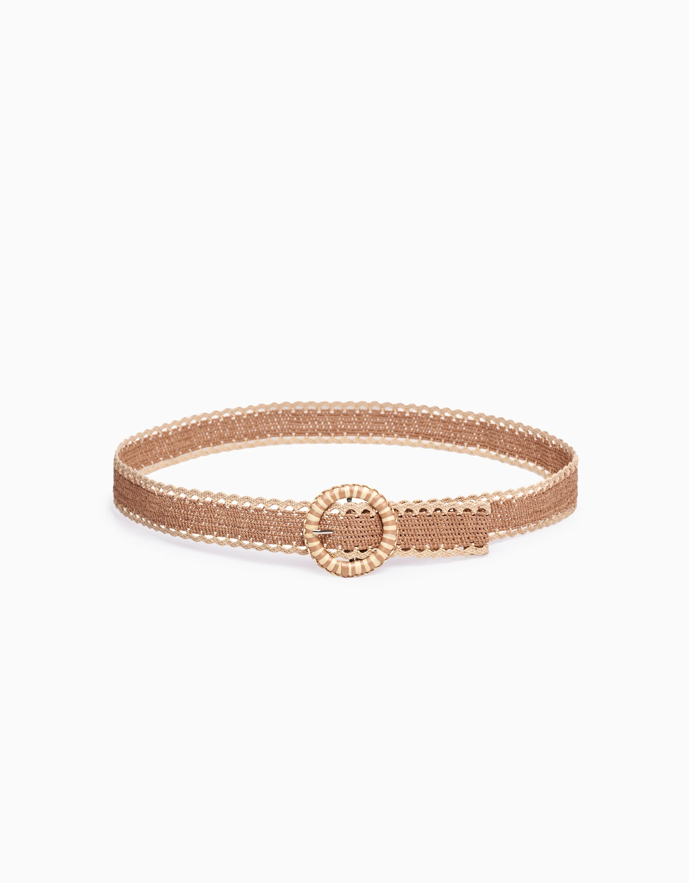 Woven Raffia Belt - Image 3