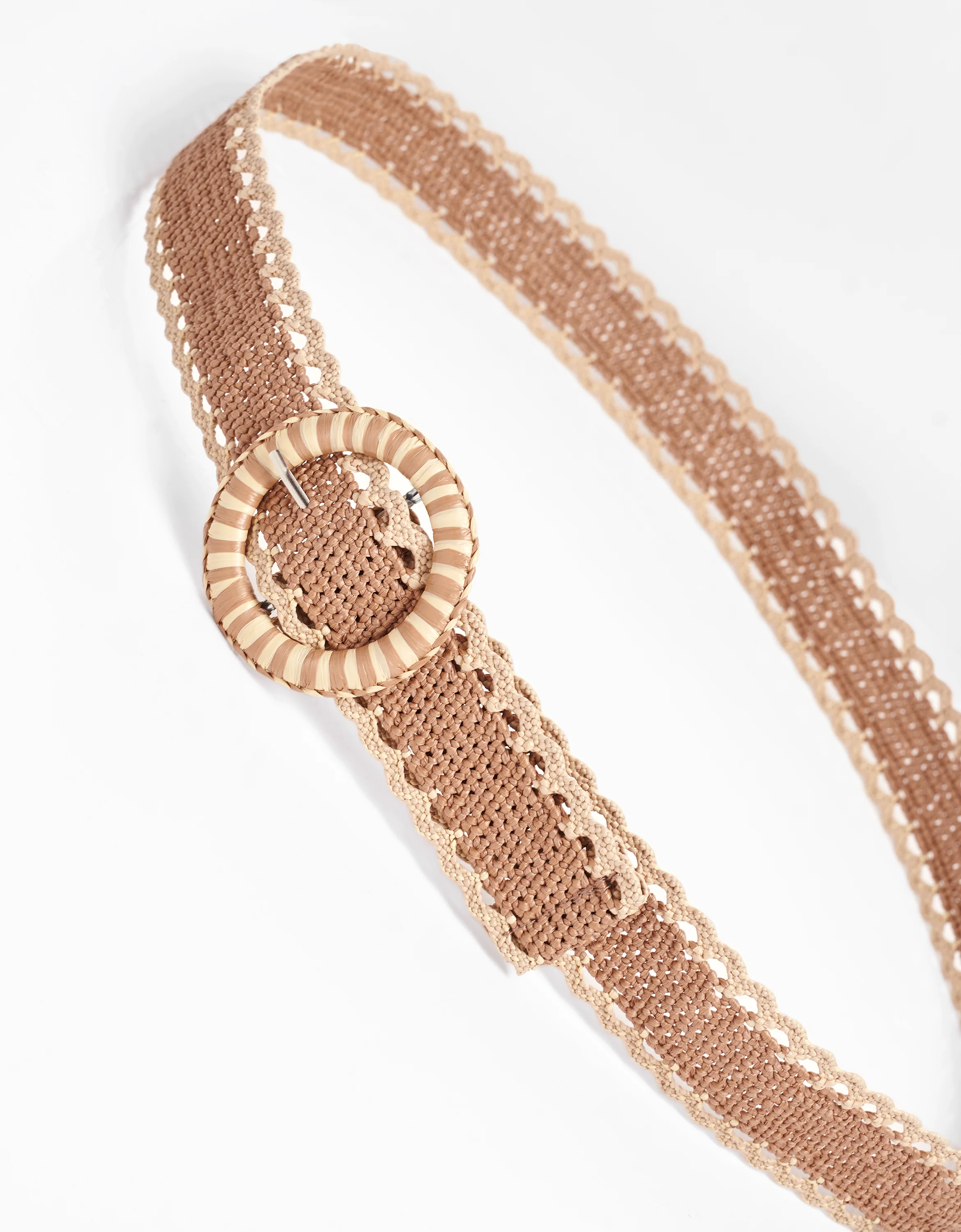 Woven Raffia Belt - Image 4