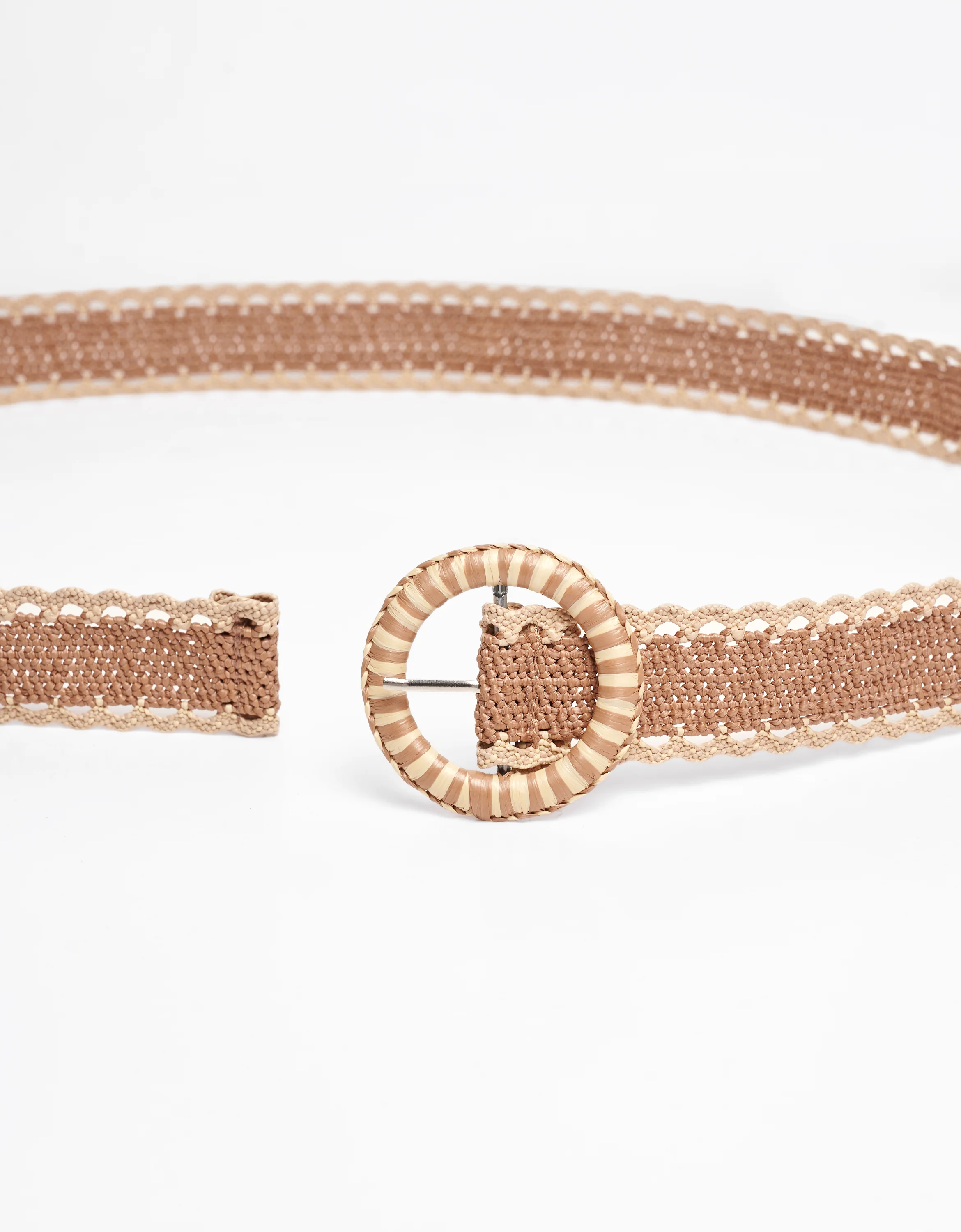 Woven Raffia Belt - Image 5