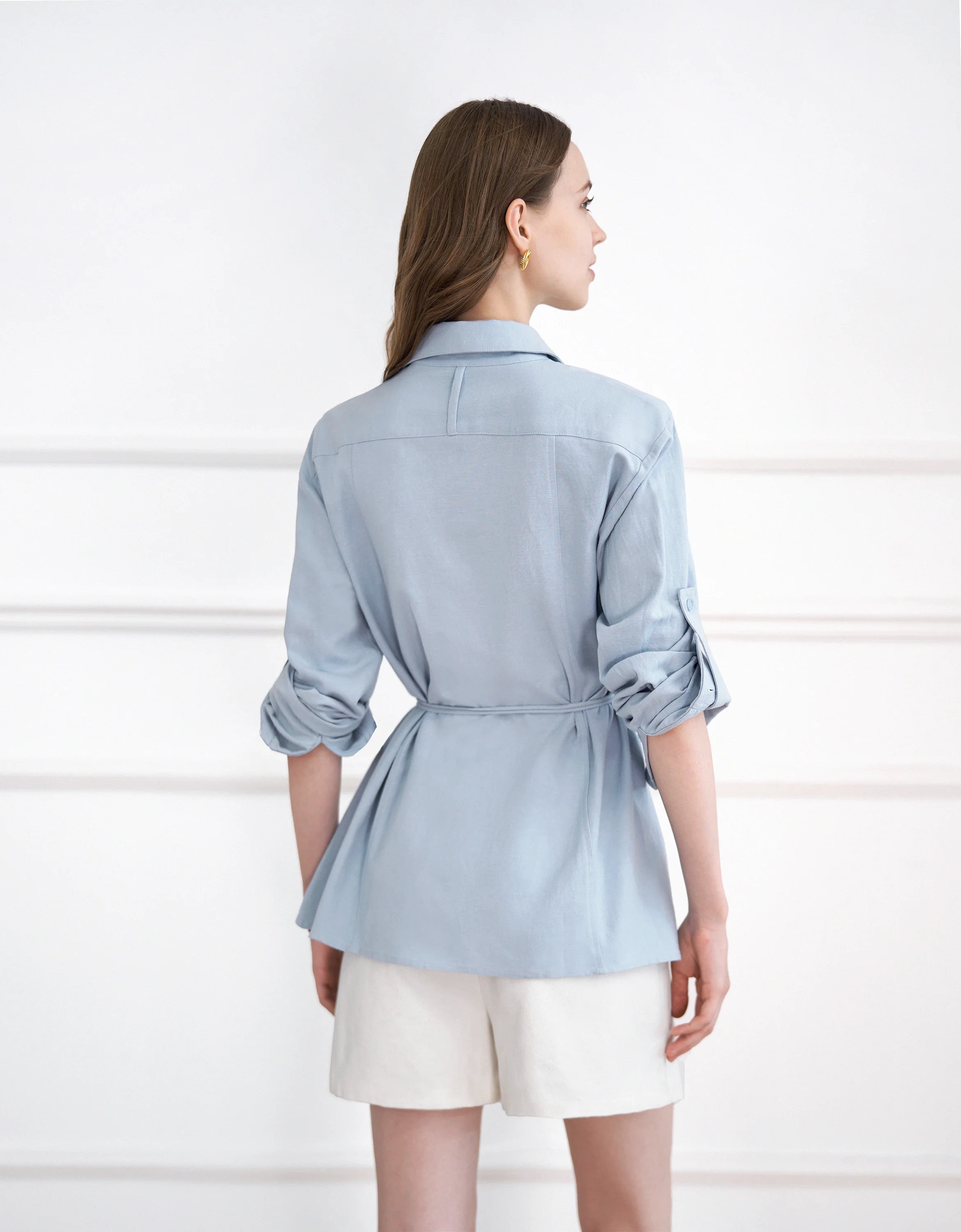 Wrap Front Shirt - Image 25